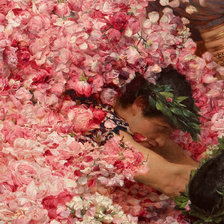 Схема вышивки «The Roses of Heliogabalus 9-16»