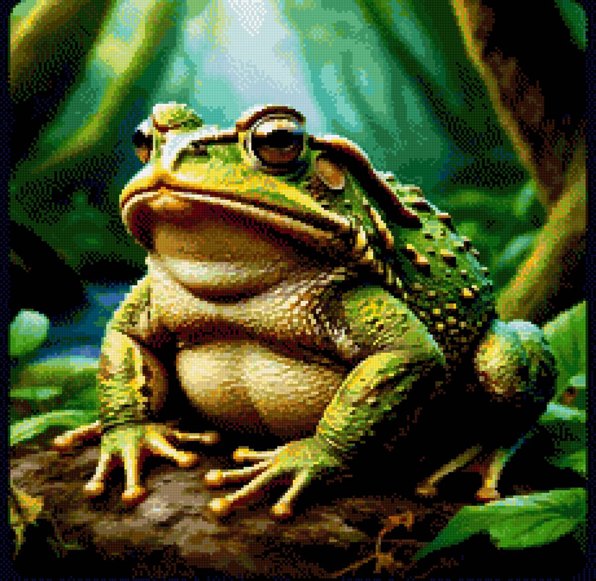 Лес - жаба - предпросмотр