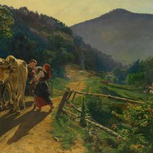 Схема вышивки «Die Rosenzeit»