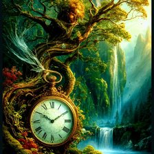 Схема вышивки «Время»