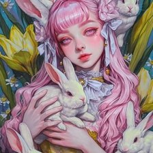 Схема вышивки «Alice»