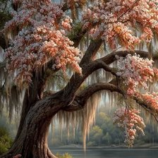 Схема вышивки «Озеро»