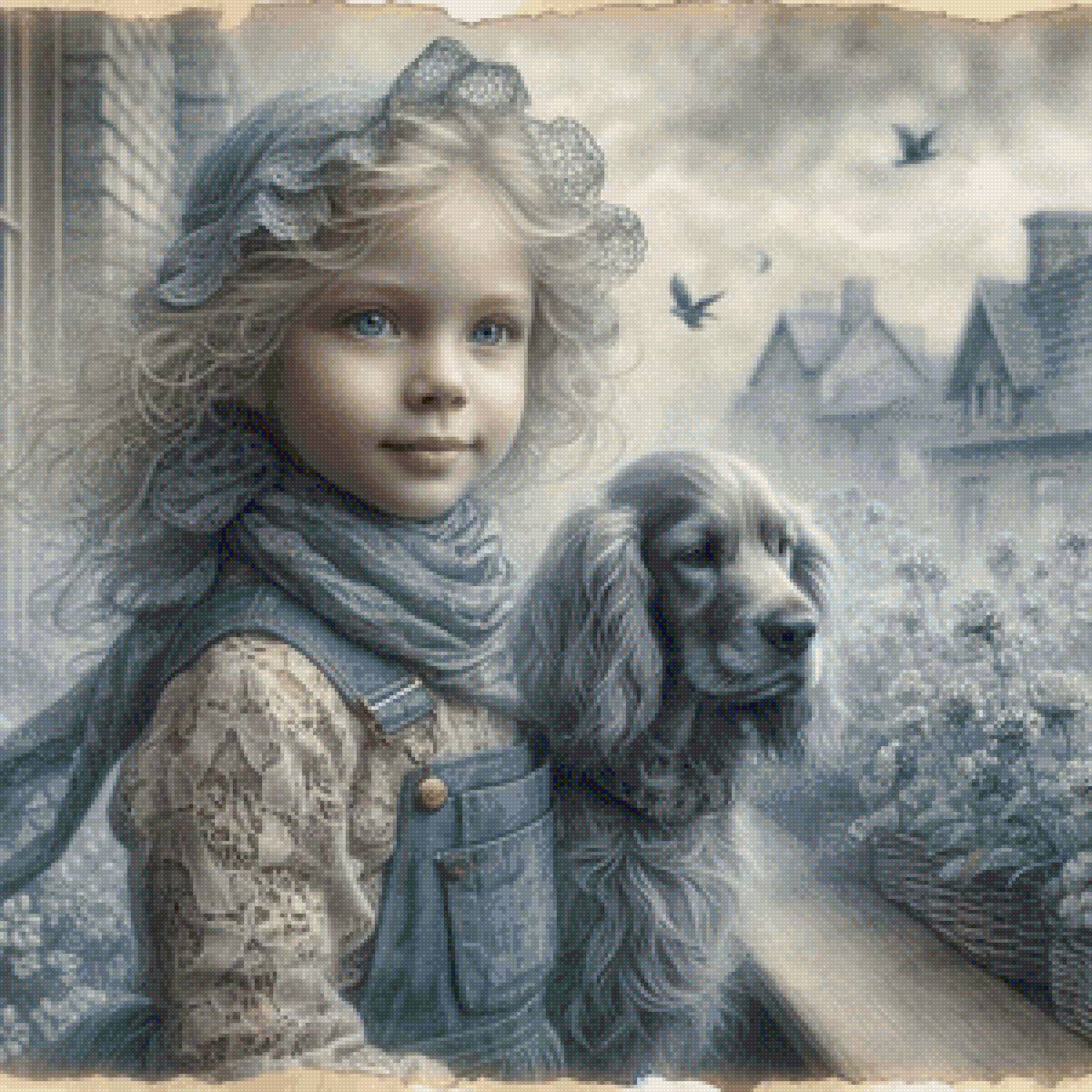 Blue on blue - предпросмотр