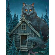 Схема вышивки «Там чудеса,там Леший бродит.....»