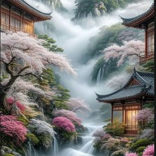 Схема вышивки «Моя Япония»