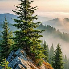 Схема вышивки «Горная красавица»