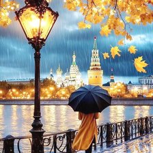 Схема вышивки «Осень,»