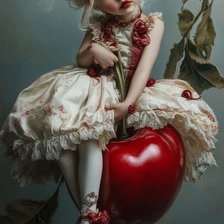 Схема вышивки «Куколка»