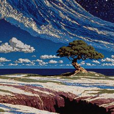 Схема вышивки «Galaxy»