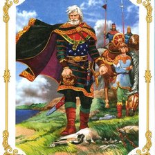 Схема вышивки «Вещий Олег»