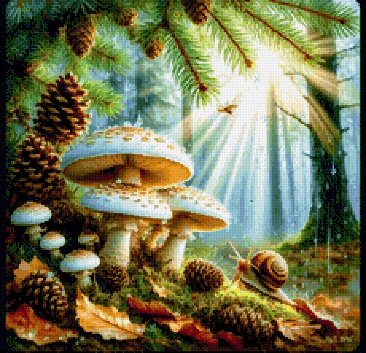 Лес - грибы - предпросмотр