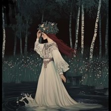 Схема вышивки «Русский фолк»