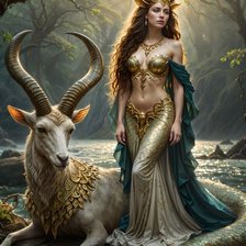 Схема вышивки «Козерог. Зодиак.»