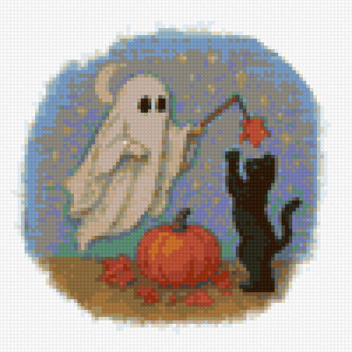 100x100 dikiş, DMC, 25 renk, Dağılım: %0 - предпросмотр