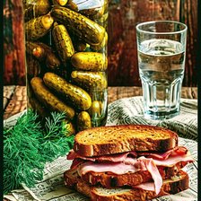 Схема вышивки «Стакан»