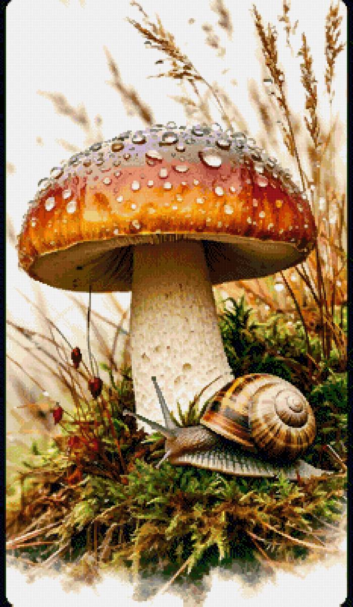 Гриб - улитка - предпросмотр