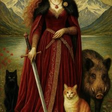 Схема вышивки «Фрея»