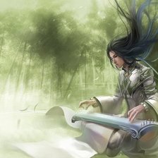 Схема вышивки «Гуцинь»