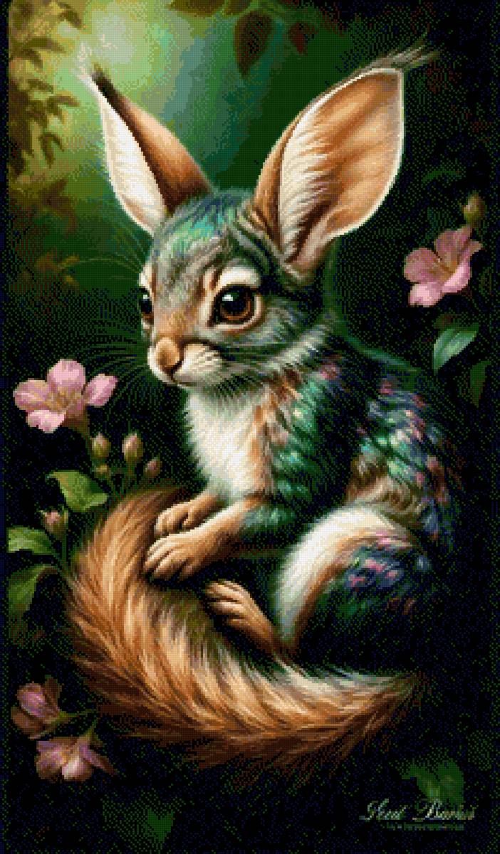 Звери - тушканчик - предпросмотр