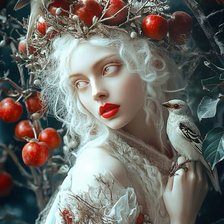 Схема вышивки «Яблоневый цвет»