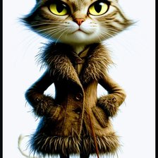 Схема вышивки «Кошки»