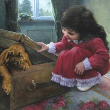 Схема вышивки «girl»