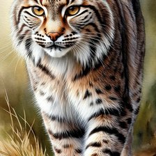 Схема вышивки «Лесная красавица»