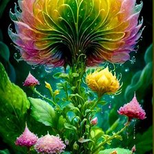 Схема вышивки «Цветок»