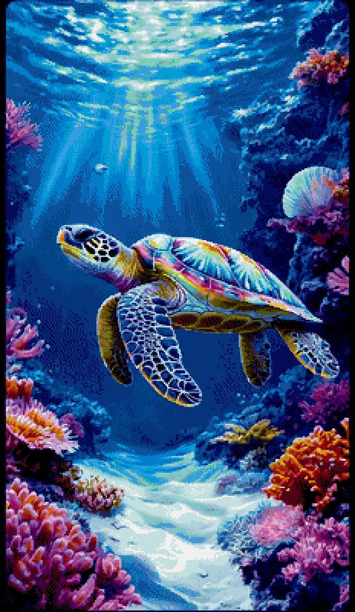 Море - черепаха - предпросмотр