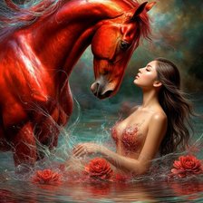 Схема вышивки «Вдвоём»