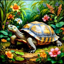 Схема вышивки «Цветы»