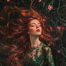 Схема вышивки «Нежность спящей#2»