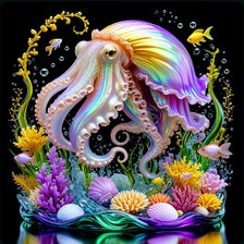 Схема вышивки «Море»