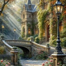 Схема вышивки «Моя Франция»