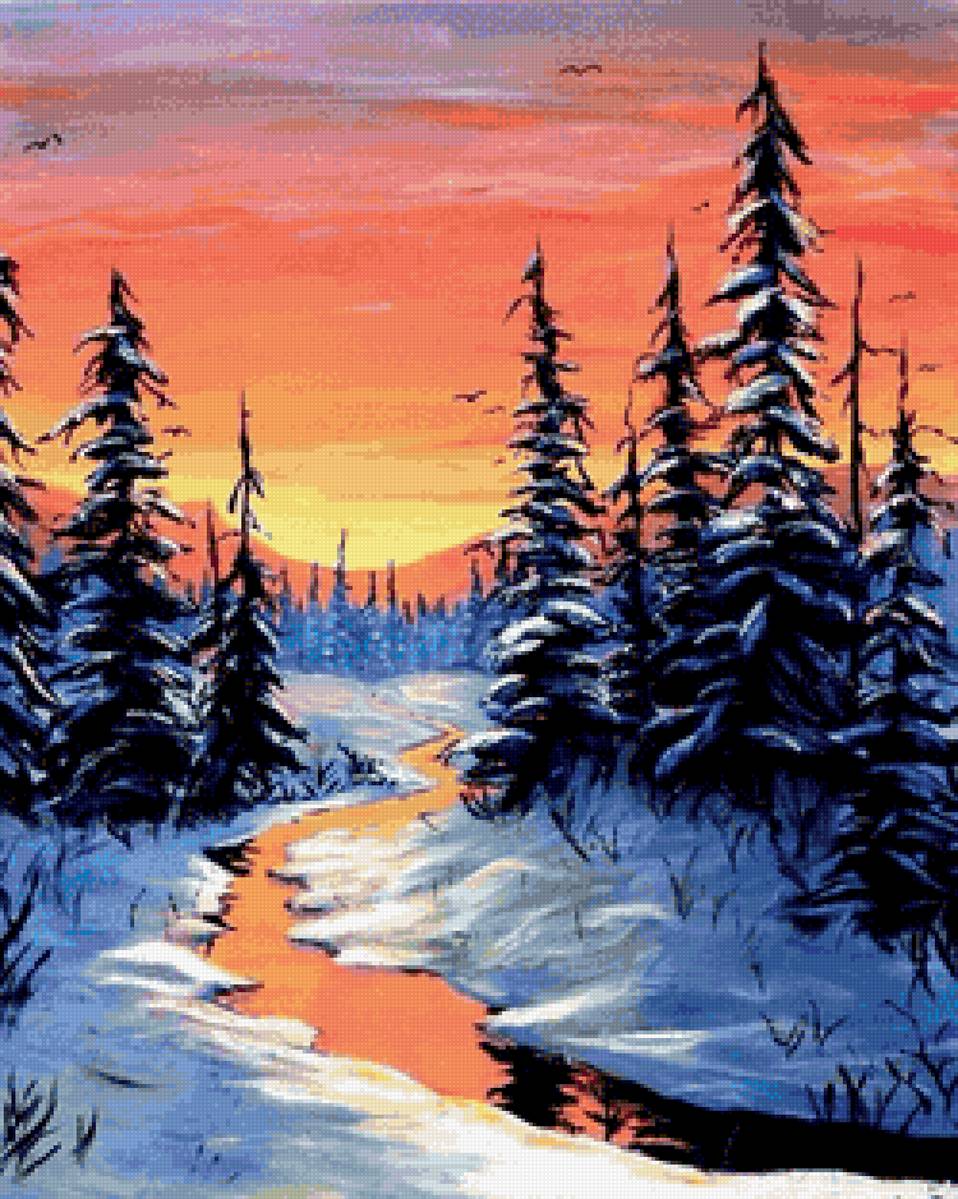 Зима - предпросмотр