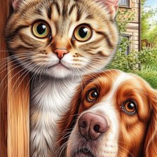 Схема вышивки «животные»