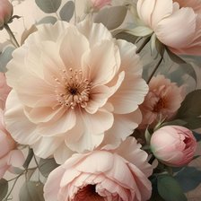 Схема вышивки «Цветы»