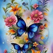 Схема вышивки «Фантазия»