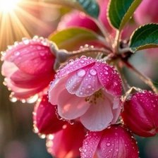 Схема вышивки «Яблоневый цвет»