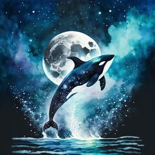 Схема вышивки «косатка»