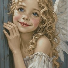 Схема вышивки «Ангелок»