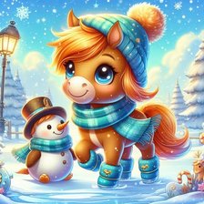 Схема вышивки «Новый год»