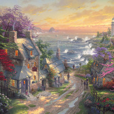 Схема вышивки «Latarnia morska»