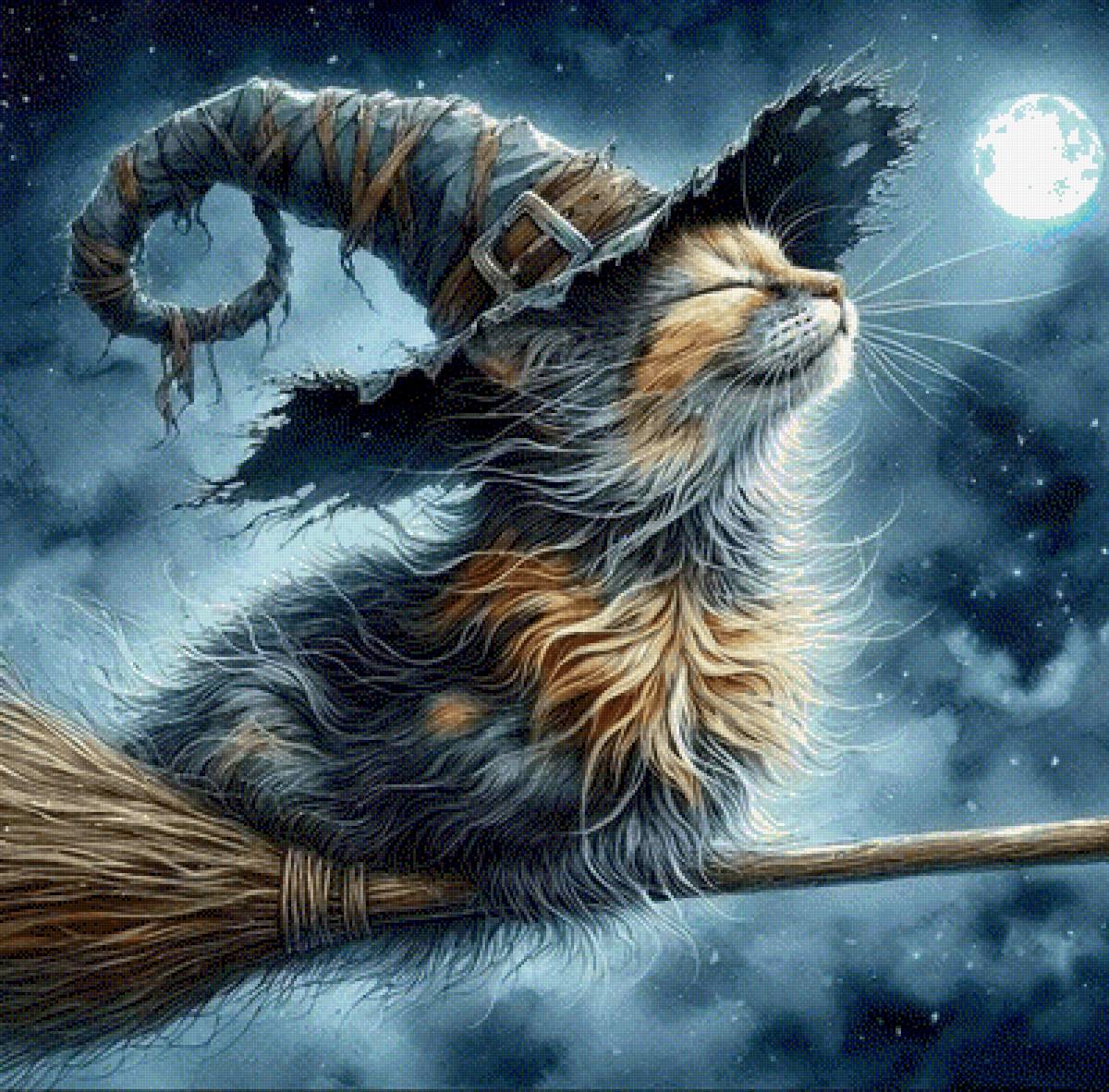 Kot na miotle blendy - предпросмотр