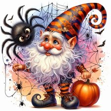 Схема вышивки «гномы»