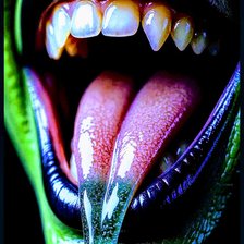 Схема вышивки «Ротик»