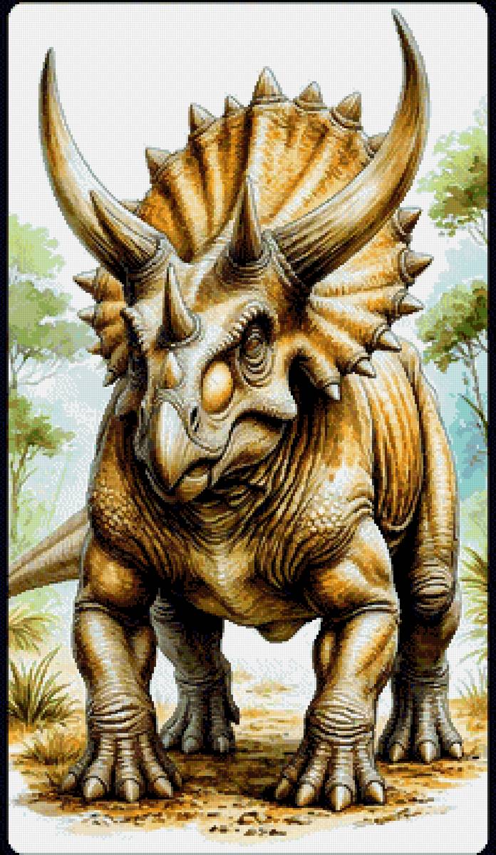 Динозавр - ящер - предпросмотр