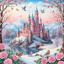 Схема вышивки «живопись»