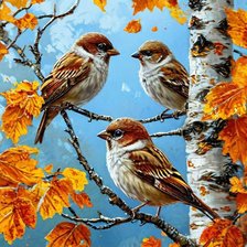 Схема вышивки «Осень»