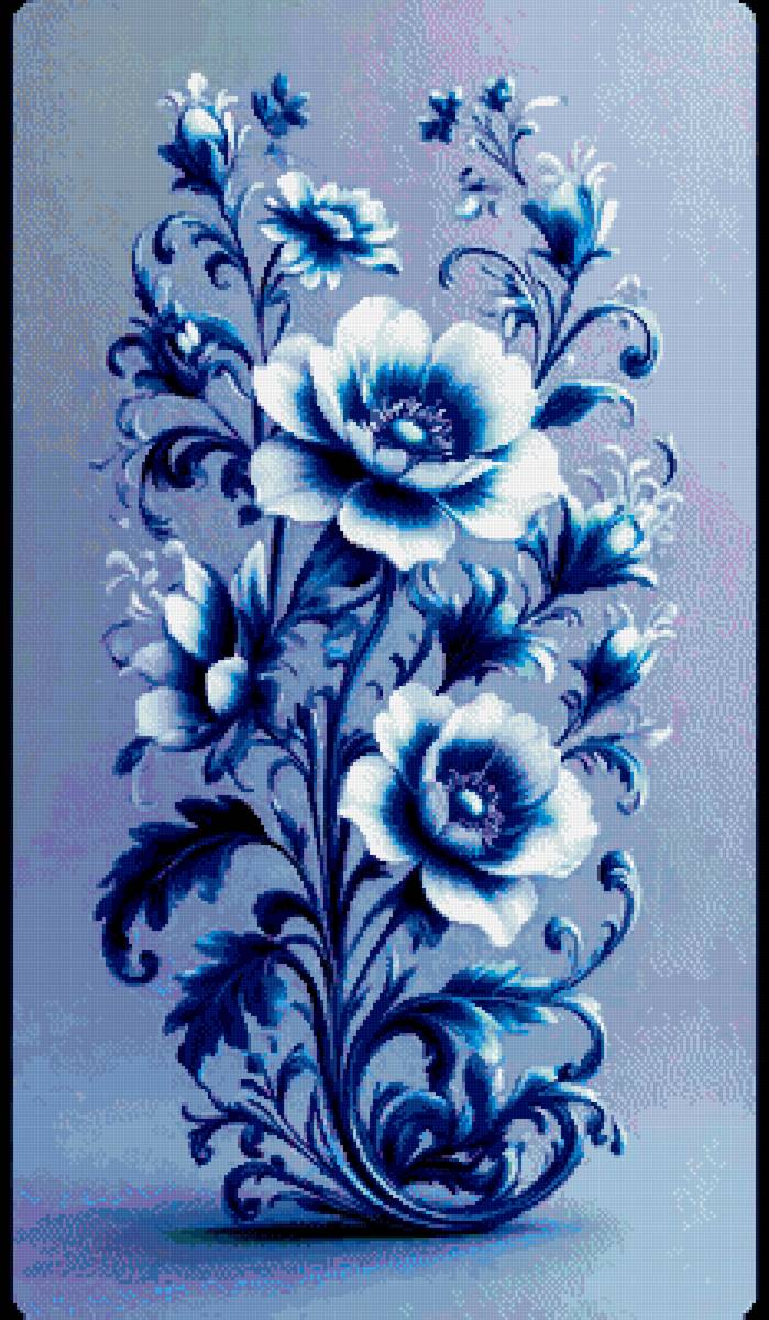 Рисунок - цветы - предпросмотр